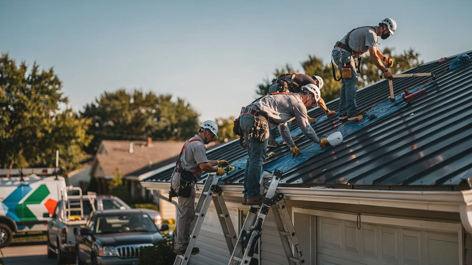 Metal Roof Installation in Pleasant Valley, IA near me